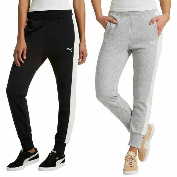 puma fleece jogger pants